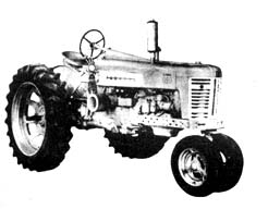 The International 350. This, the only diesel mentioned in the above article, is also available with wide stance front wheels. You won't find nearly as many diesel as ordinary spark ignition tractors on the used market and, if you can't locate a 350 but you have your heart set on an International, try an F-20, M or Super M.